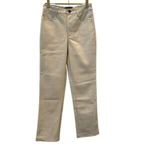 Miou Muse - Diana Leather Dress Pants (Tan) - Size Small